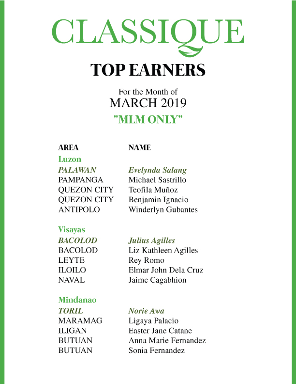 top earner