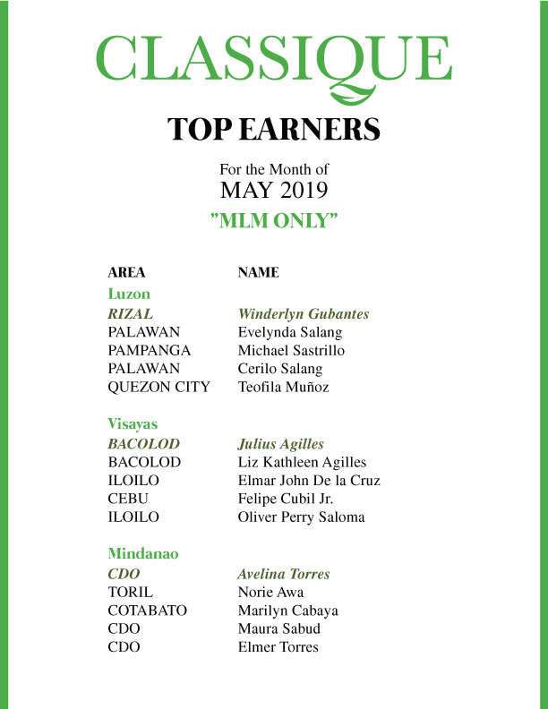 top earner